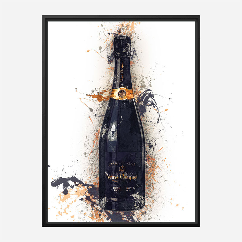 【メーカー公式ショップ】 Veuve Print Art Champagne Brut Extra Clicquot 絵画